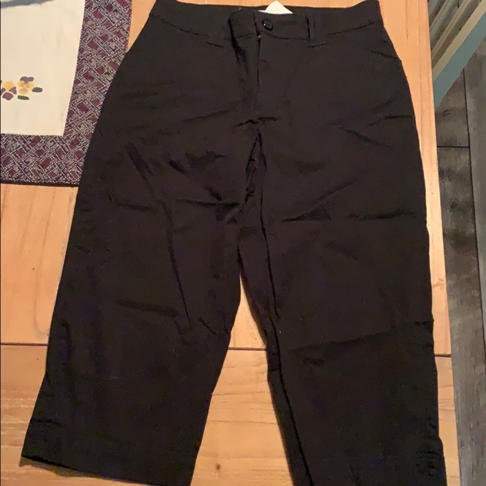 LEE Brand Ladies Black Capris